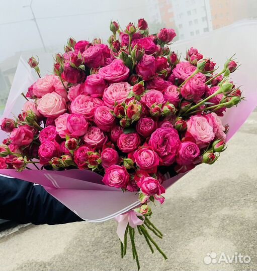 Цветы, букеты с доставкой, роза кустовая