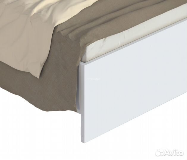 Кровать двуспальная без основания