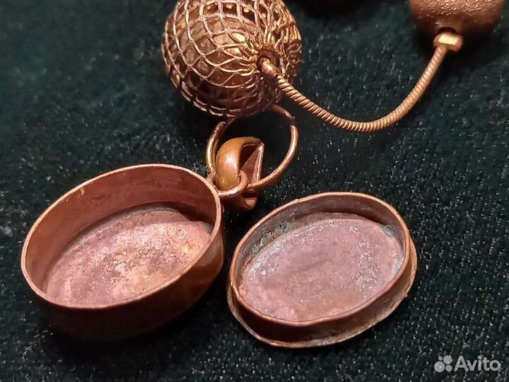 Старинное китайское ожерелье с Гау Тибет 19 в