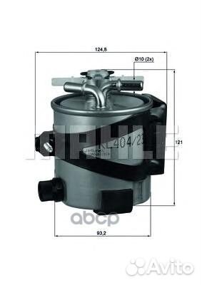 Фильтр топливный klh44/22 Mahle/Knecht