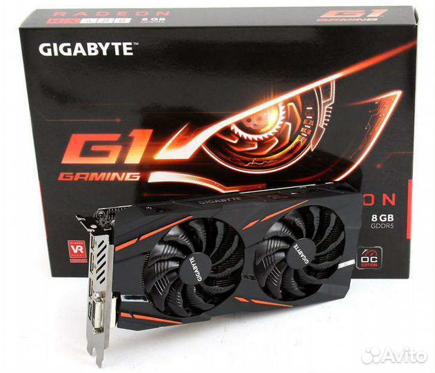 Видеокарта rx 480 8Gb