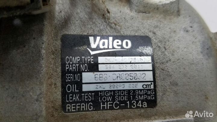 Компрессор кондиционера Ssang Yong Actyon 2 New