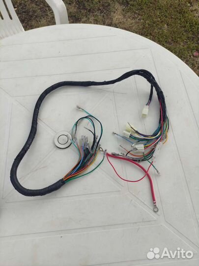 Проводка на мопед альфа