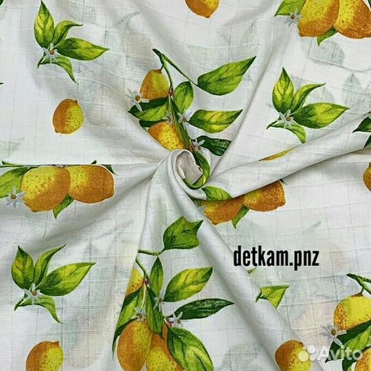 Муслиновые пелёнки ручной работы