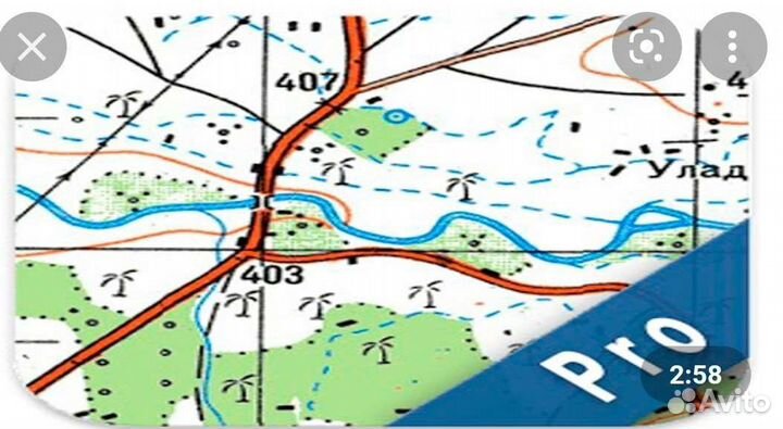 Советские военные карты, топокарты на телефон