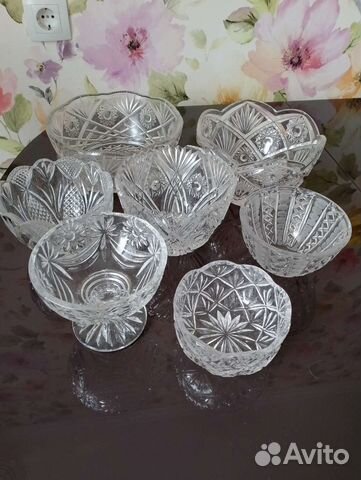 Хрустальная посуда СССР
