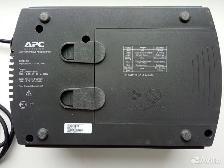 Ибп бесперебойник APC back-ups es 525