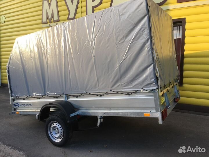 Прицеп кмз квадро-пл 2,7*1,5м R16 т 1,5м усиленный