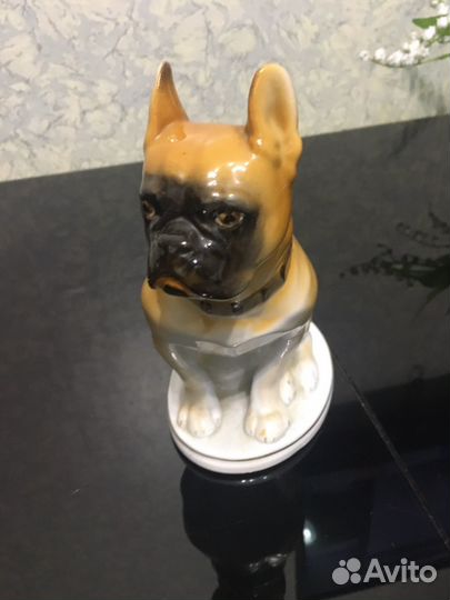 Статуэтка керамическая мопс