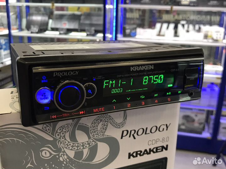 Магнитола Prology CDP-8.0 kraken