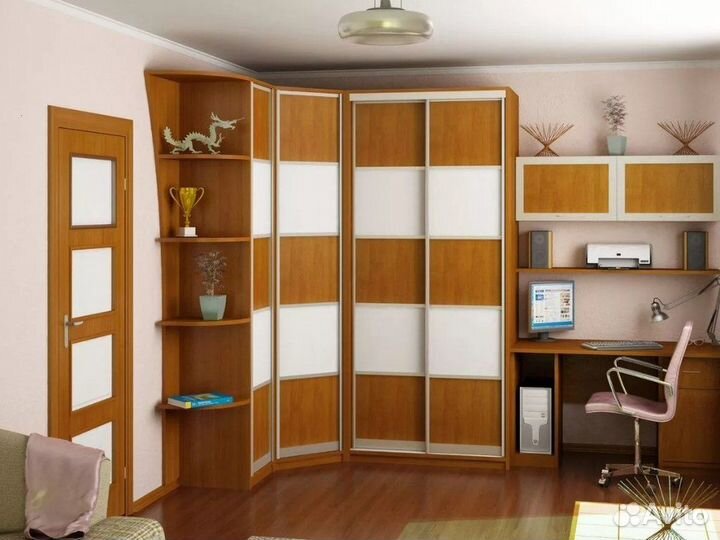 Шкаф угловой