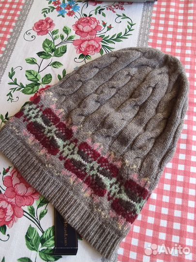 Шапка вязаная Ralph Lauren оригинал