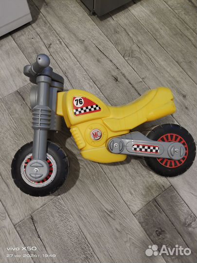 Детский мотоцикл беговел