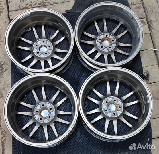 Диски Enkei R17 5x100 7J japan оригинал Золотые