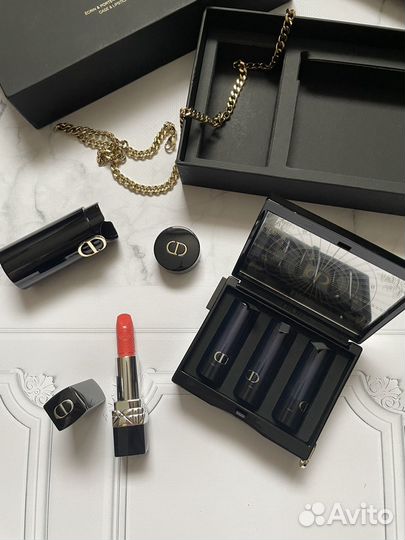 Dior набор помад в клатче