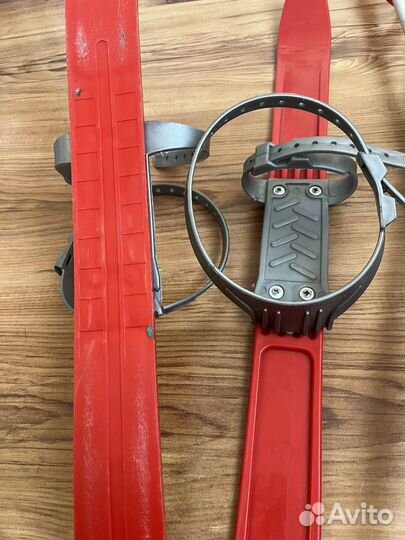 Лыжи детские палки