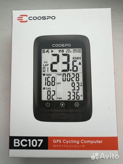 Беспроводной Bluetooth велосипедный GPS компьютер