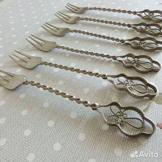 Набор десертных вилок, СССР