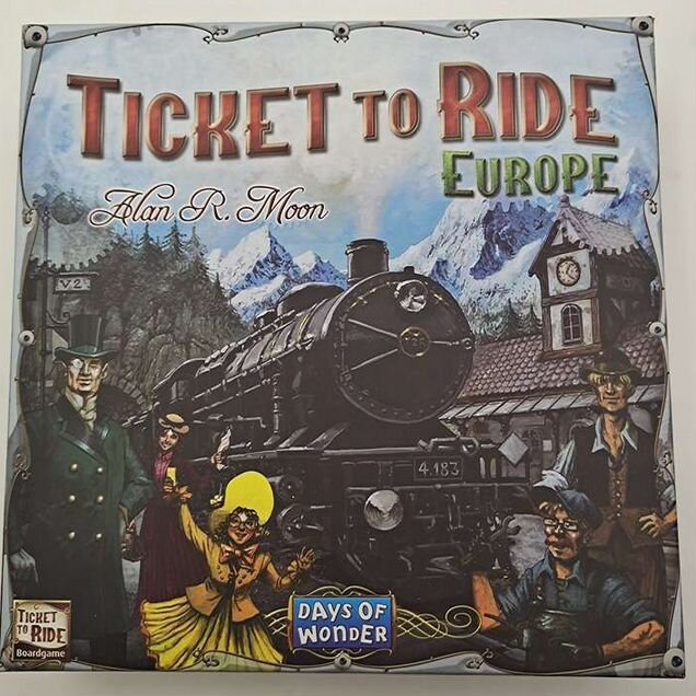 Ticket to Ride Europa, Билет на поезд Европа