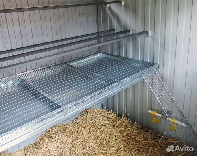 Готовый курятник утепленный