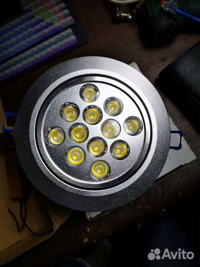 Лампа Led светодиодная потолочная 2 штуки