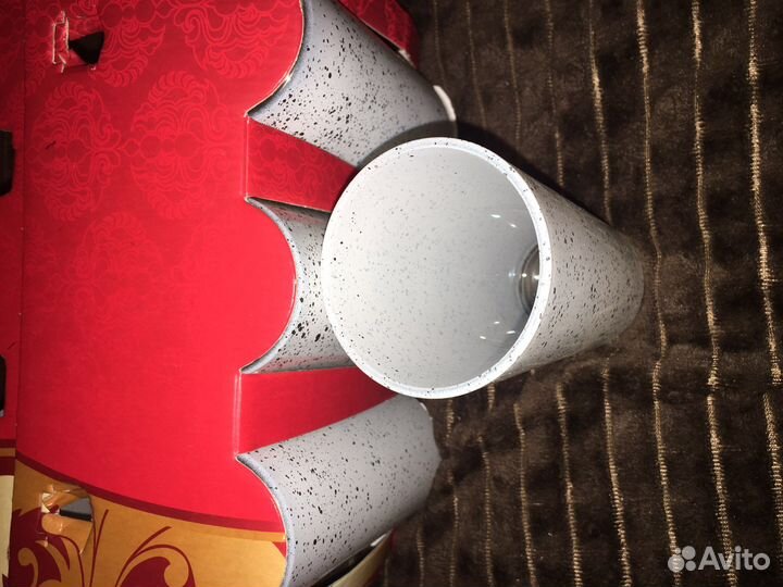 Набор стаканов из стекла 6 штук