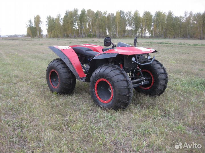 Квадроцикл-снегоболотоход