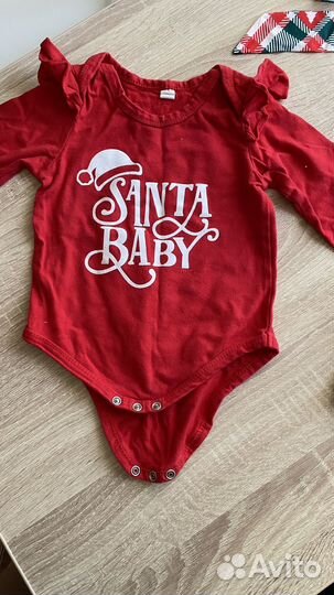 Новогоднее платье боди для девочки 68 74