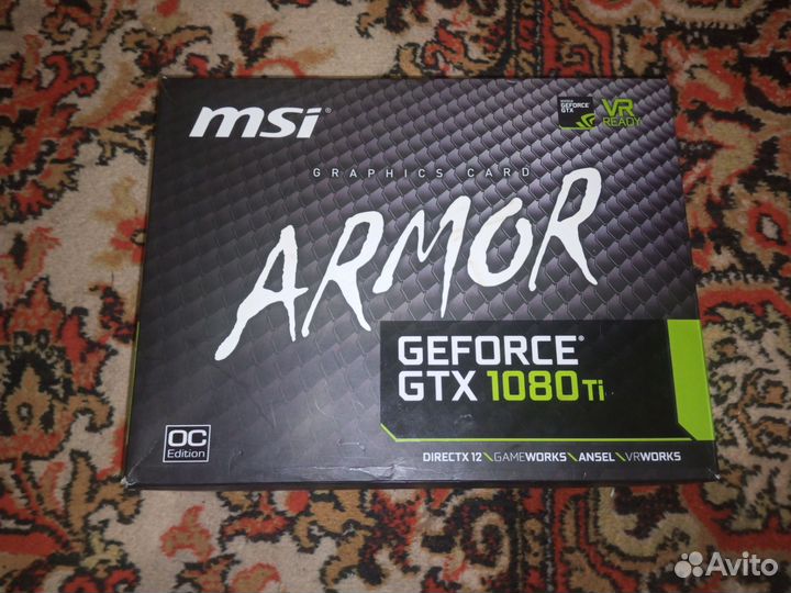 Видеокарта gtx 1080ti 11gb