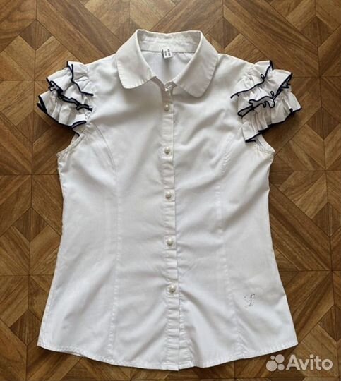 Блузки школьные пакетом 146-152