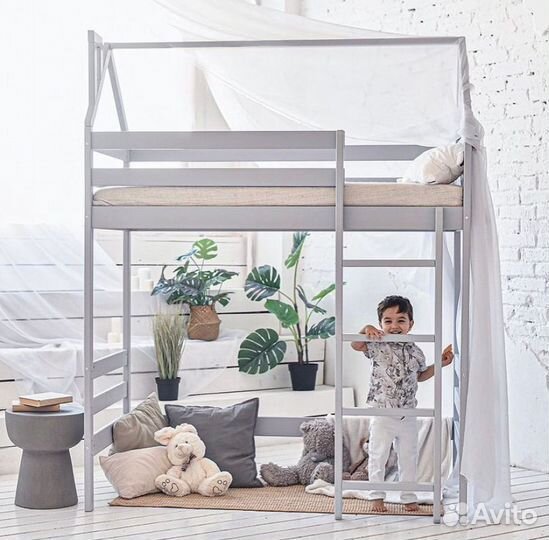 Детская кроватка Домик Чердак