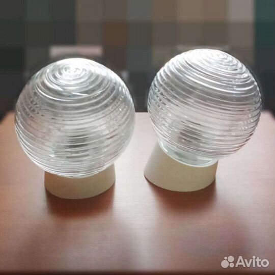 Светильники и плафоны стекло