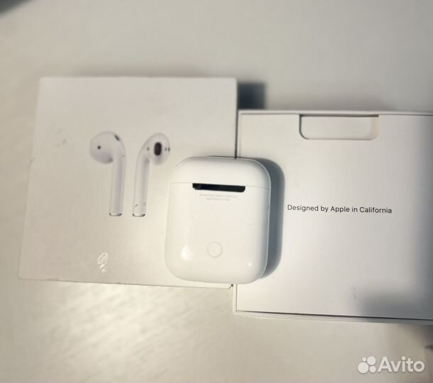 Беспроводные наушники apple airpods 2