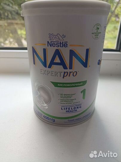 Детская молочная смесь NAN кисломолочный 1