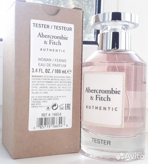 Abercrombie & Fitch Authentic Women 100ml тестер