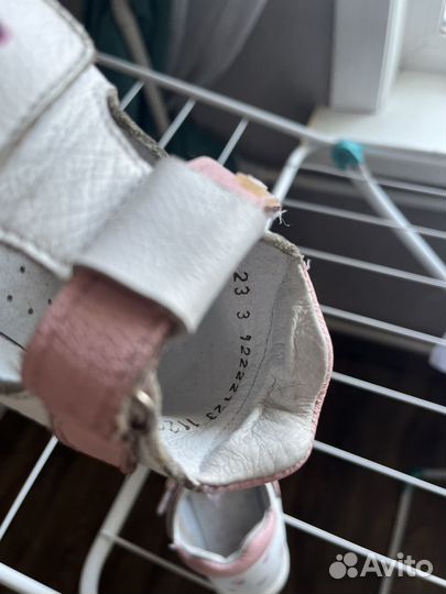 Сандалии для девочки 23 размер котофей