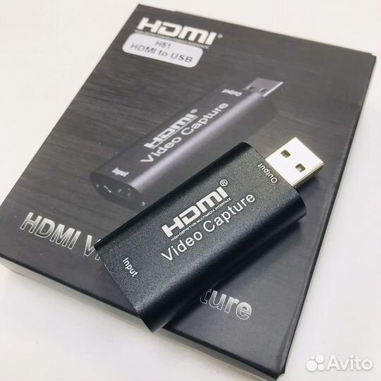 Карта видеозахвата hdmi(in) -USB(Out) H51