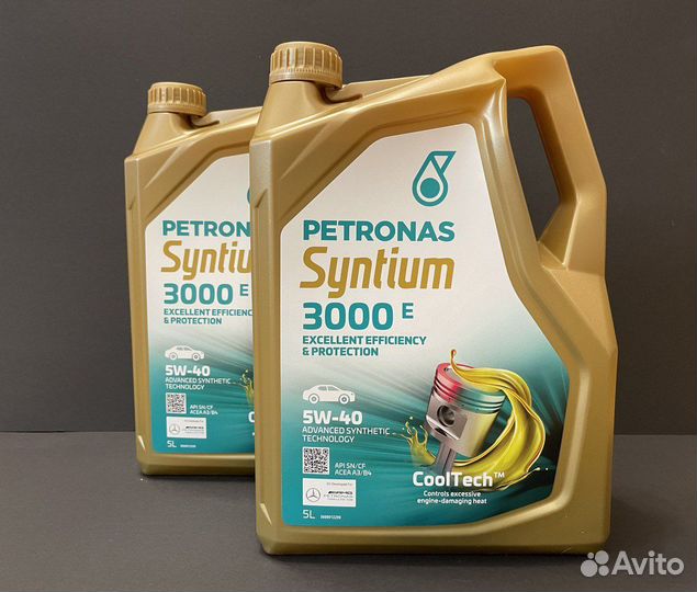 Масло Petronas Syntium 3000 E 5w40 mb229.5 5L