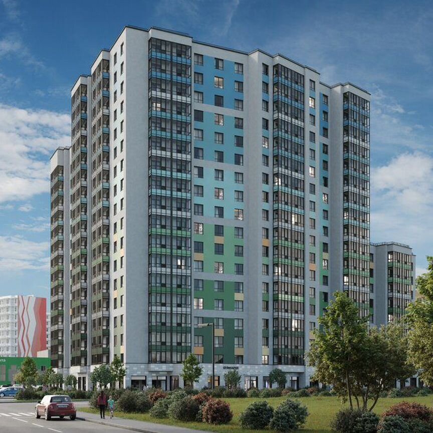 1-к. квартира, 33,5 м², 18/18 эт.