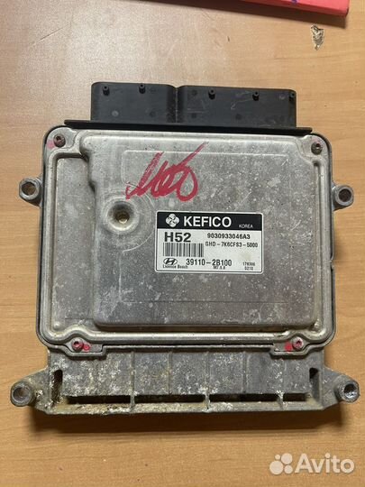 Эбу,Мозги Hyundai Elantra HD