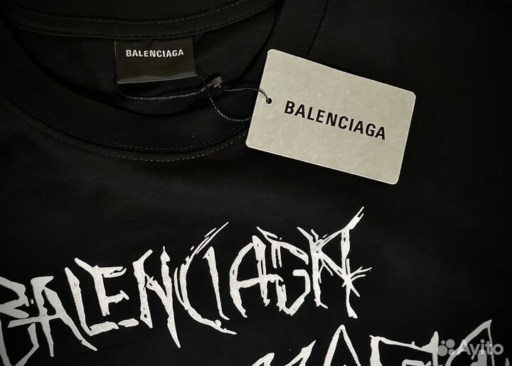 Balenciaga Diy Metal футболка