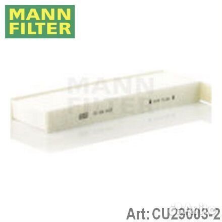 Фильтр CU290032 mann-filter