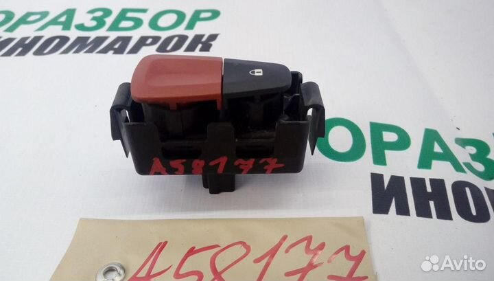 Кнопка аварийной сигнализации для Renault Fluence