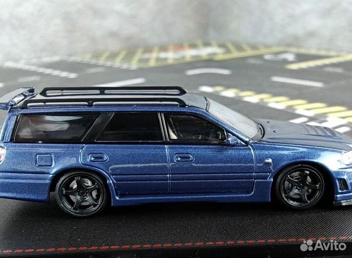 Модель 1:64 Stagea R34 street weapon