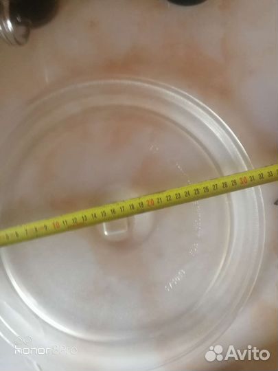 Тарелка для микроволновой печи 32 см с грилем