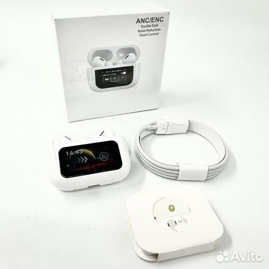 Наушники App1e APods pro 2 с экраном