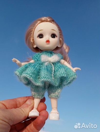 Одежда для куклы, платьице