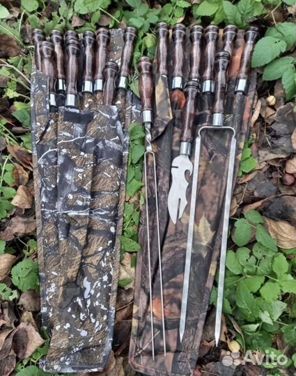 Hабор шампуров в чехлe