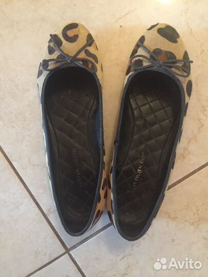 Балетки натуральная кожа 38