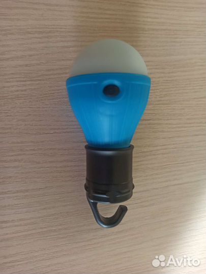 Фонарик в виде лампочки